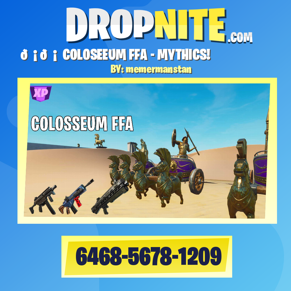 🗡️🛡️ COLOSEEUM FFA - MYTHICS!