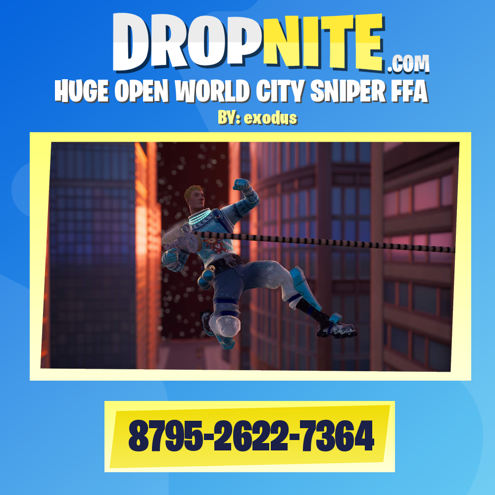HUGE OPEN WORLD CITY SNIPER FFA