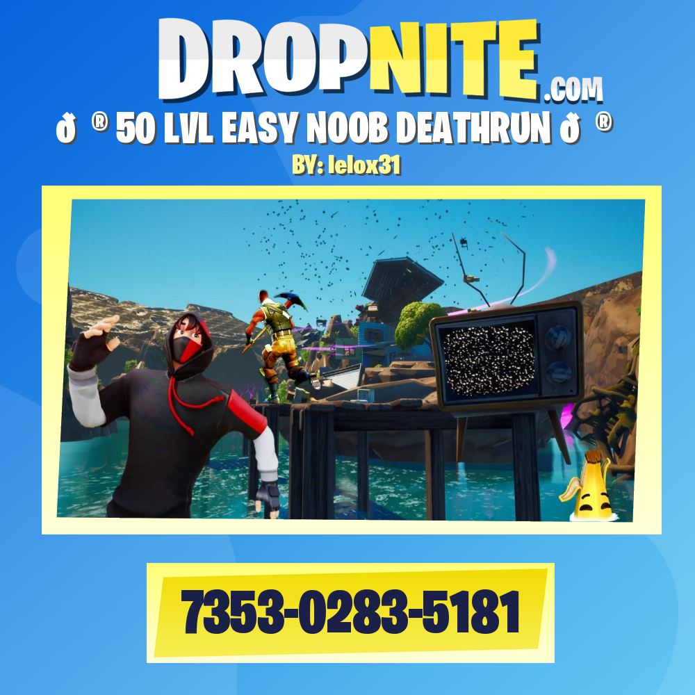 🎮 50 LVL EASY NOOB DEATHRUN 🎮