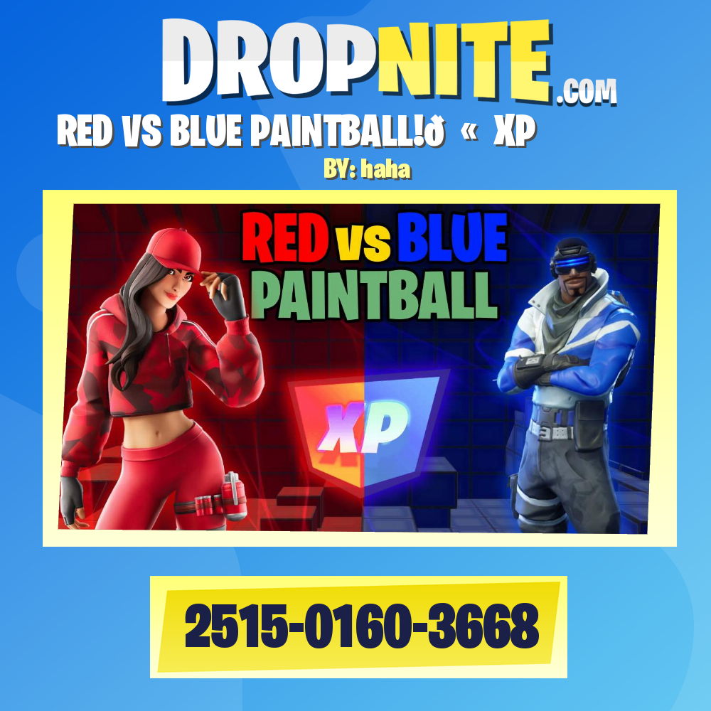 RED VS BLUE PAINTBALL!🔫 ✨XP✨