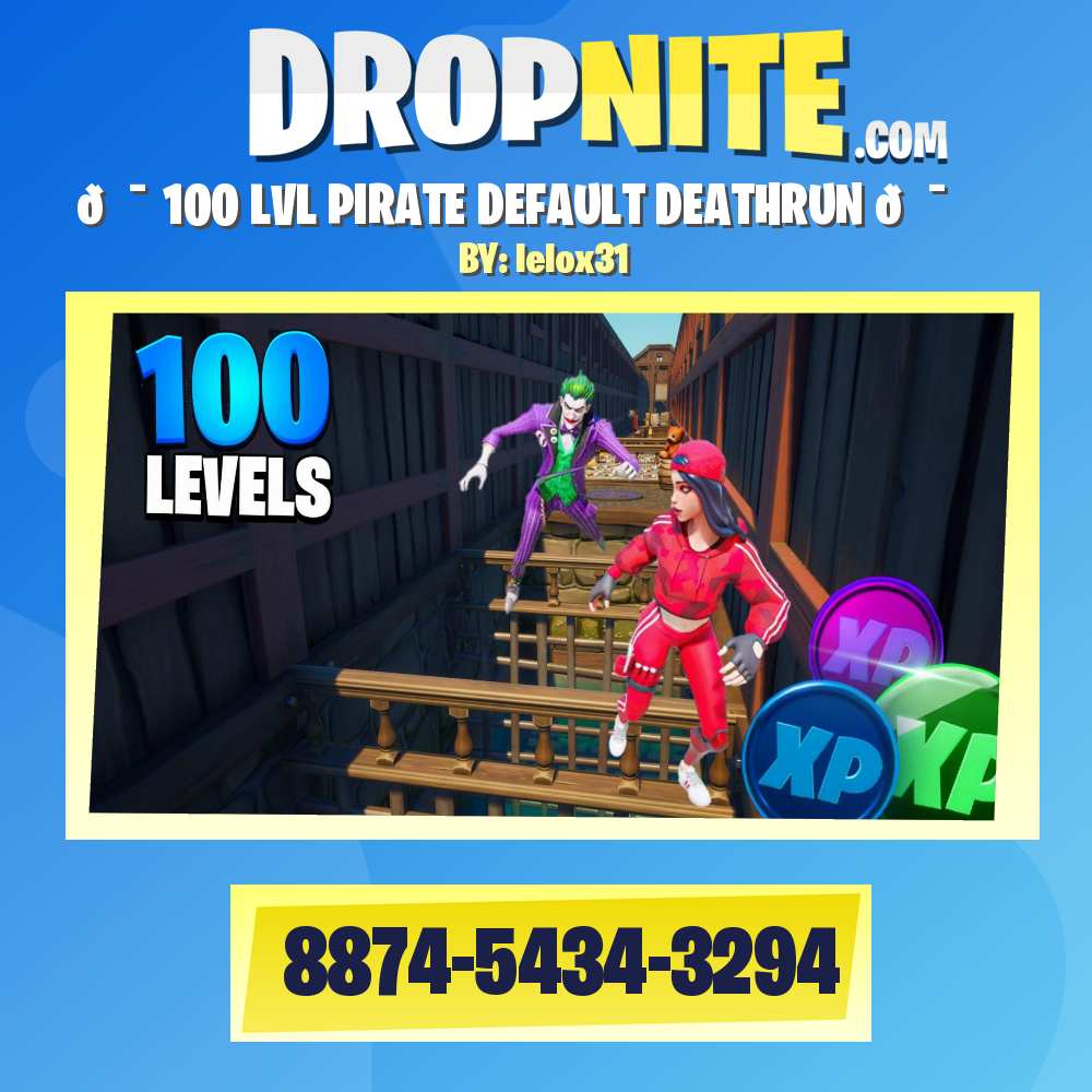 💯 100 LVL PIRATE DEFAULT DEATHRUN 💯