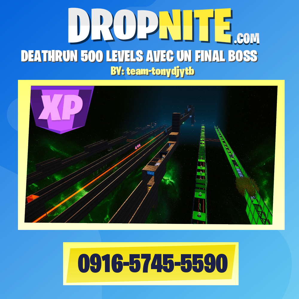 DEATHRUN 500 LEVELS AVEC UN FINAL BOSS