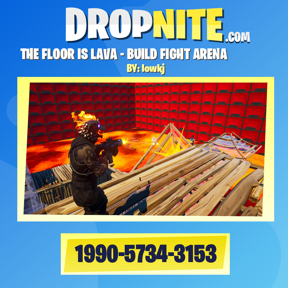 THE FLOOR IS LAVA - BUILD FIGHT ARENA