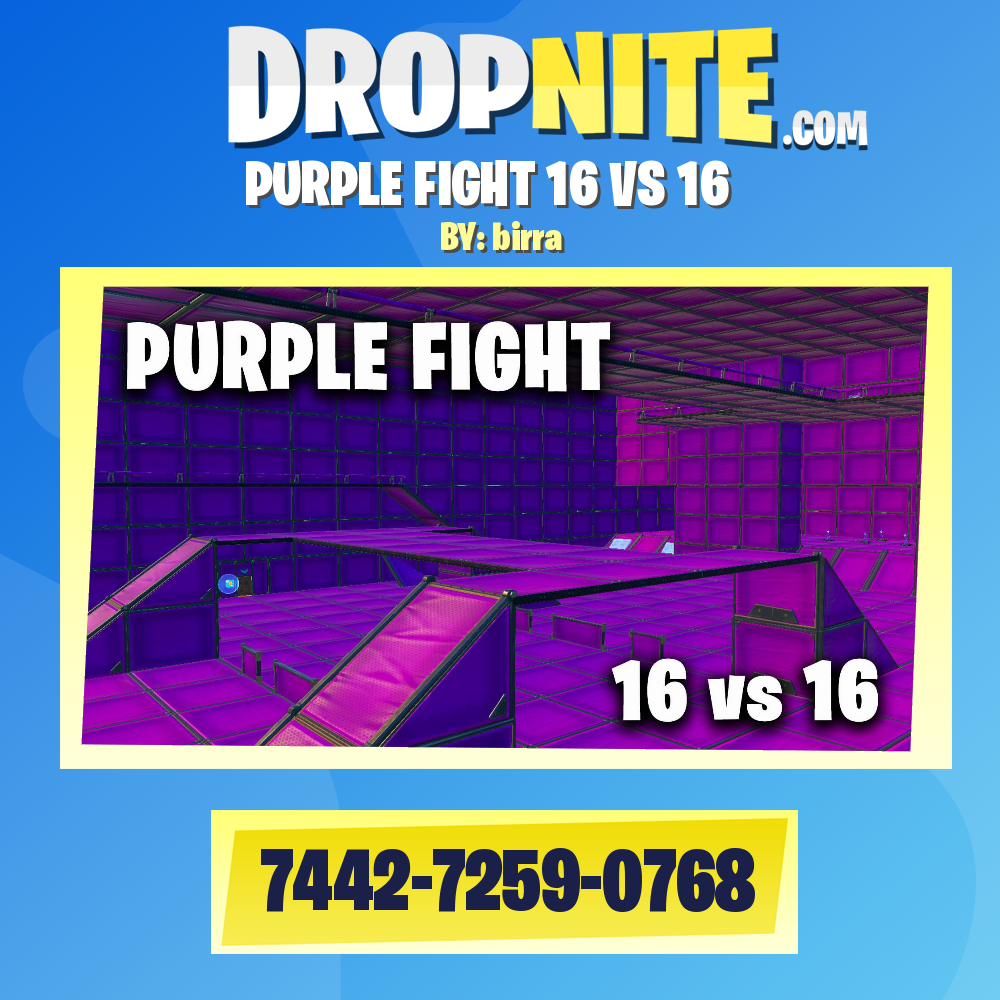 PURPLE FIGHT 16 VS 16