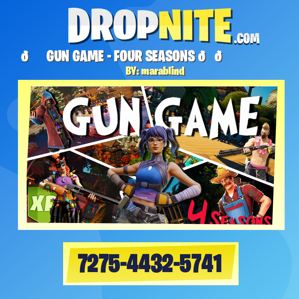 💐❄️ GUN GAME - FOUR SEASONS 🌞🍂