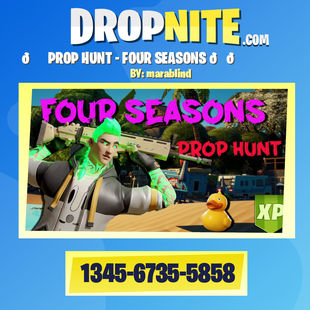 💐❄️ PROP HUNT - FOUR SEASONS 🌞🍂