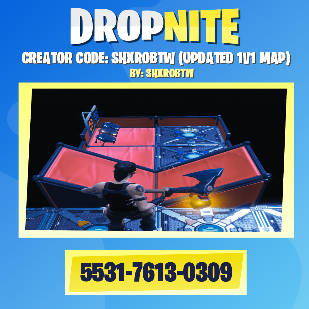 CREATOR CODE: SHXROBTW (UPDATED 1V1 MAP)
