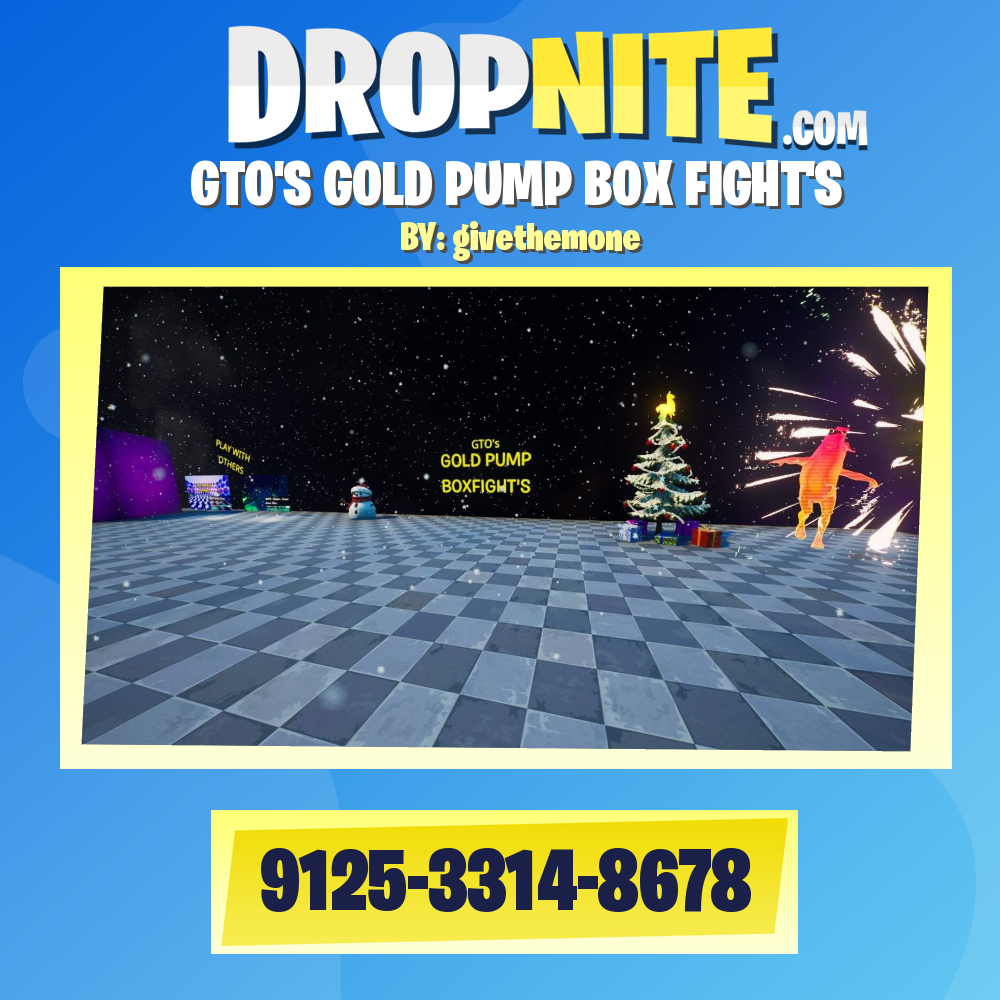 GTO'S GOLD PUMP BOX FIGHT'S
