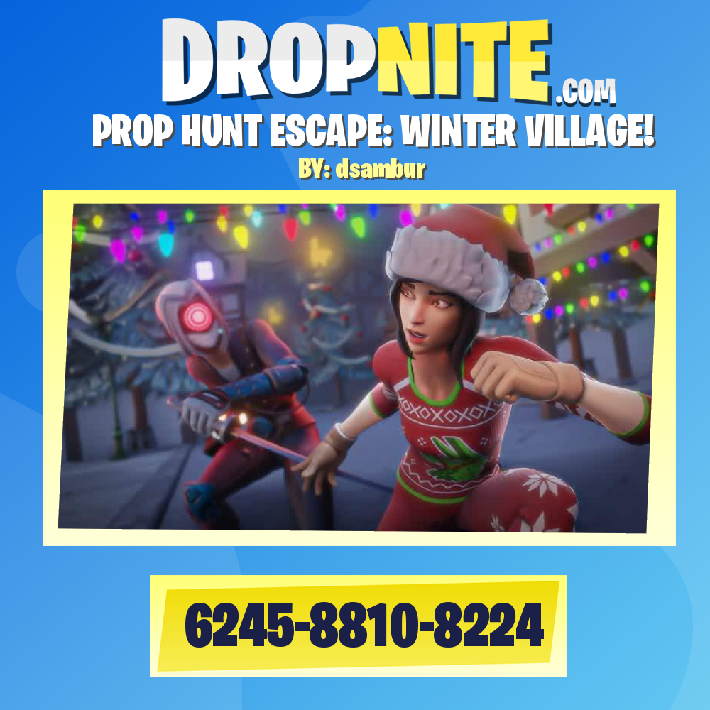 PROP HUNT ESCAPE: WINTER VILLAGE!