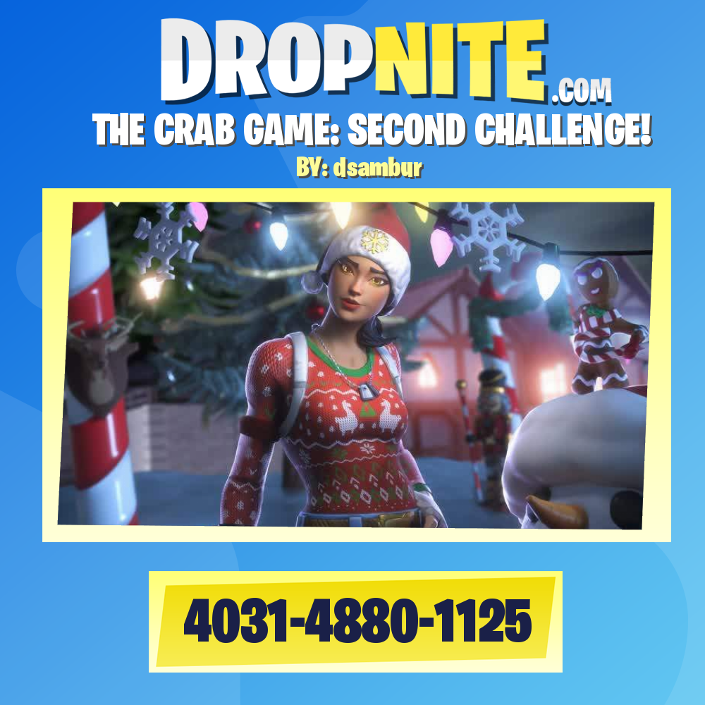 THE CRAB GAME: SECOND CHALLENGE!