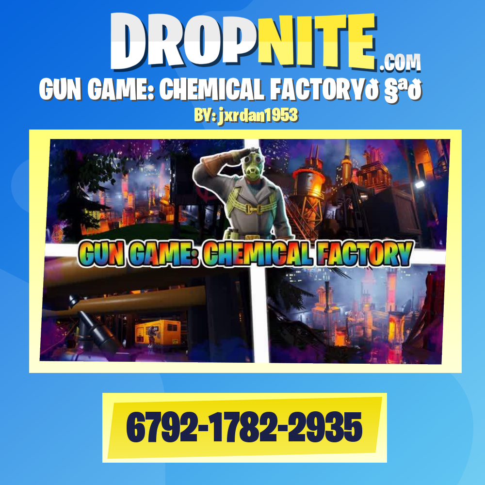 GUN GAME: CHEMICAL FACTORY🧪🏭