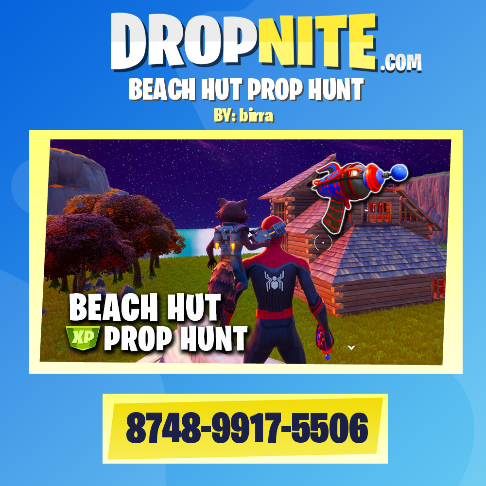 BEACH HUT PROP HUNT