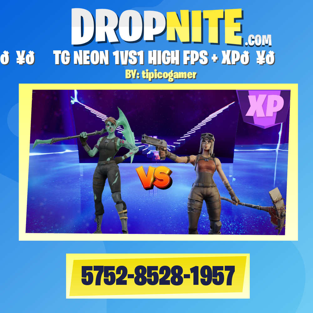 🔥🔝❤️TG NEON 1VS1 HIGH FPS + XP🔥🔝❤