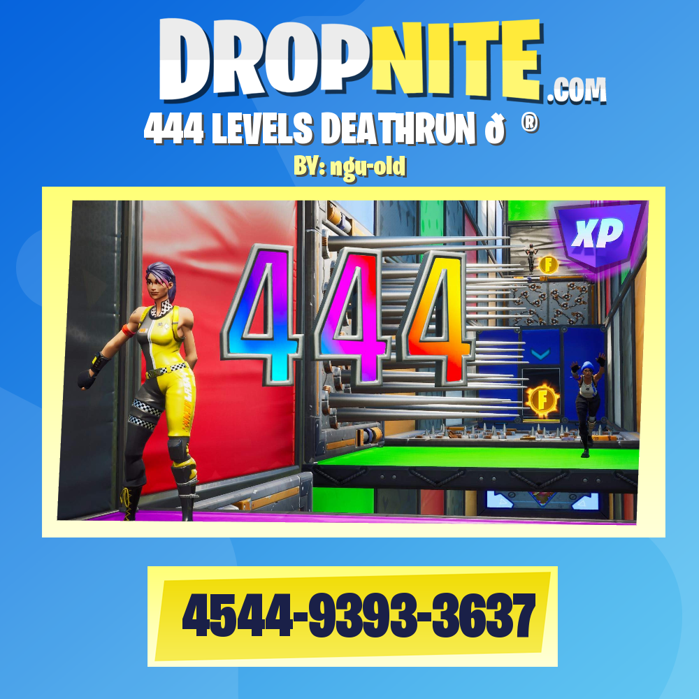 444 LEVELS DEATHRUN 🎮