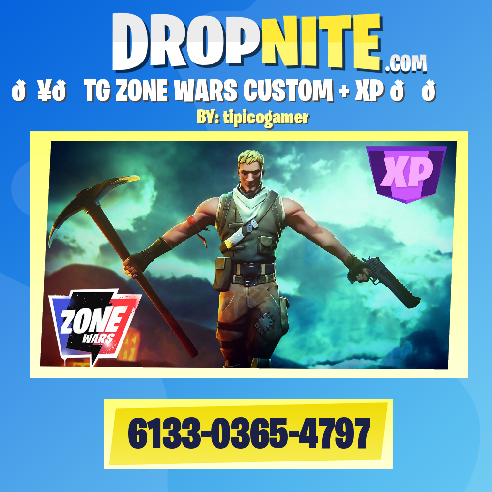 ❤️🔥🔝TG ZONE WARS CUSTOM + XP 🔝🎁❤️