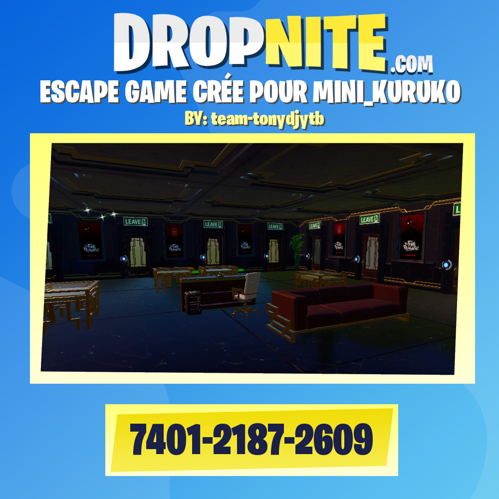 ESCAPE GAME CRÉE POUR MINI_KURUKO