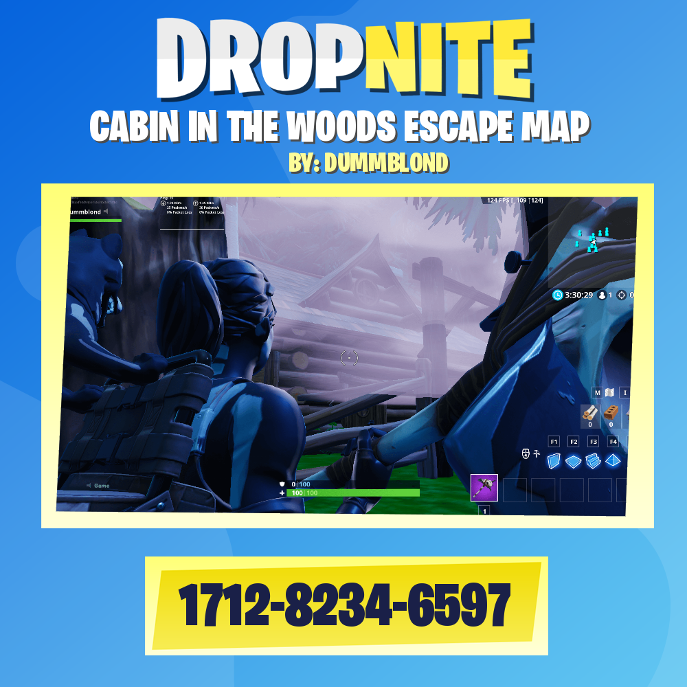 CABIN IN THE WOODS ESCAPE MAP