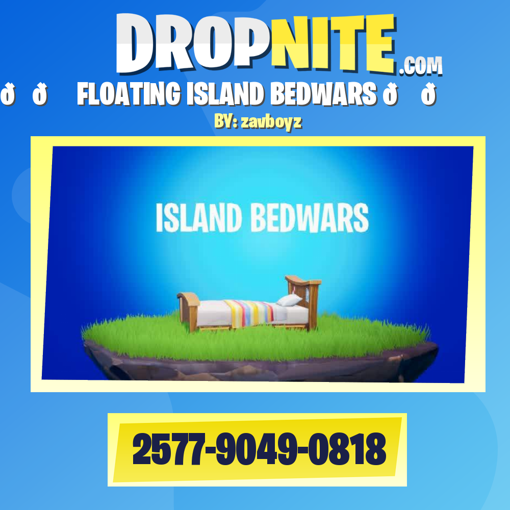 🏝🛏️ FLOATING ISLAND BEDWARS 🛏️🏝