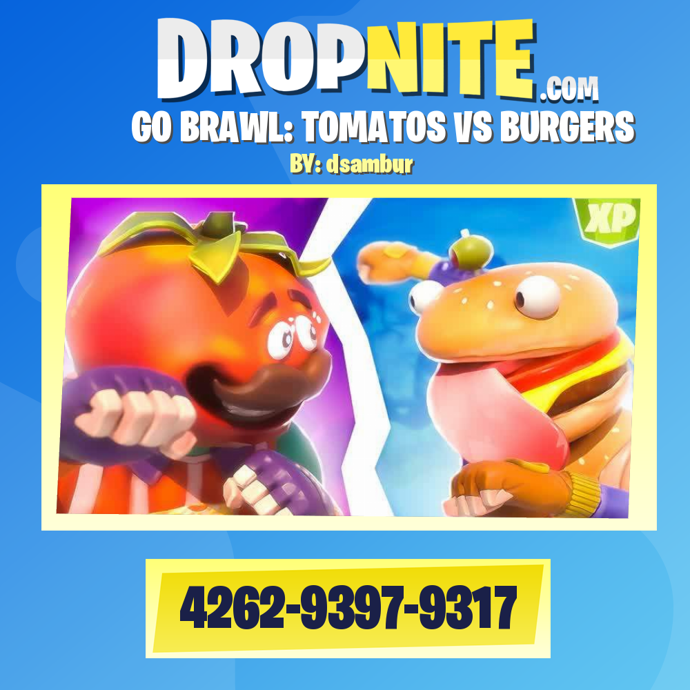 GO BRAWL: TOMATOS VS BURGERS