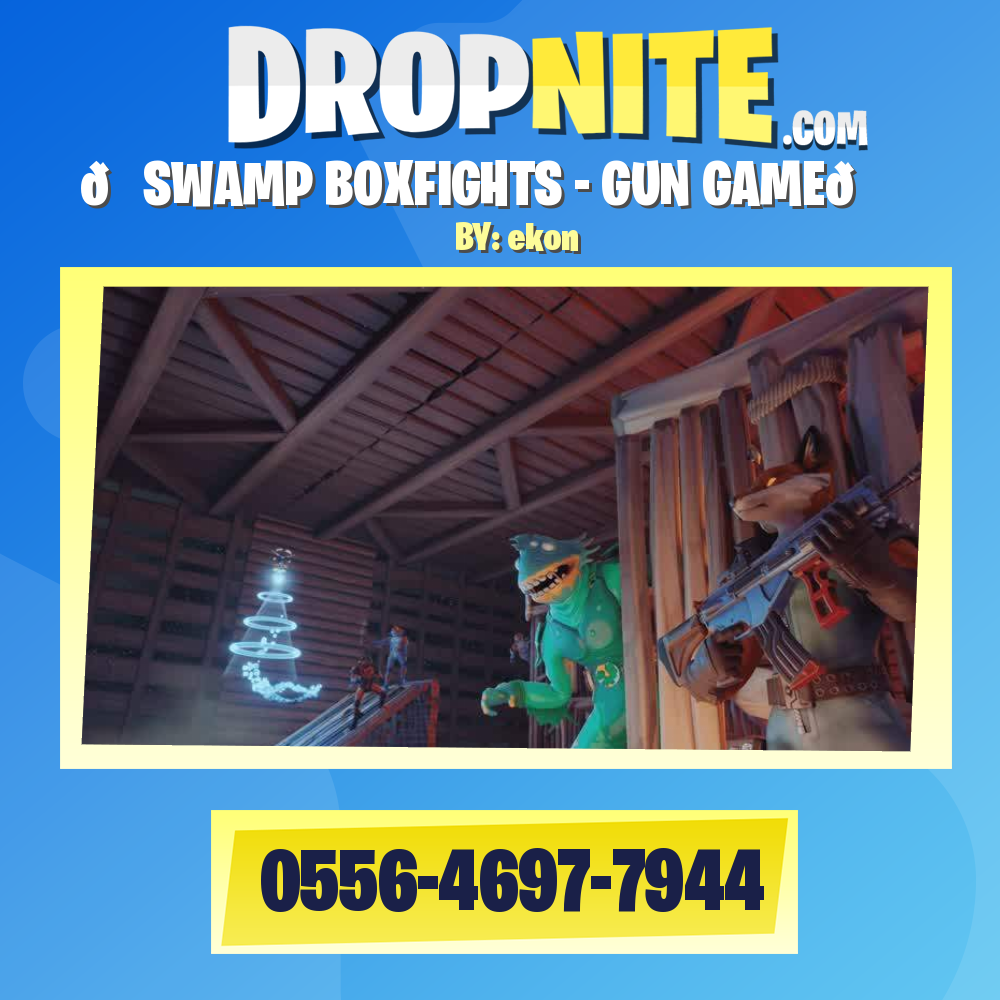 🐊SWAMP BOXFIGHTS - GUN GAME🐊