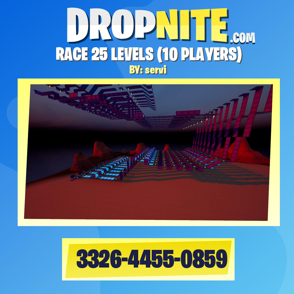 RACE 25 LEVELS (10 PLAYERS)