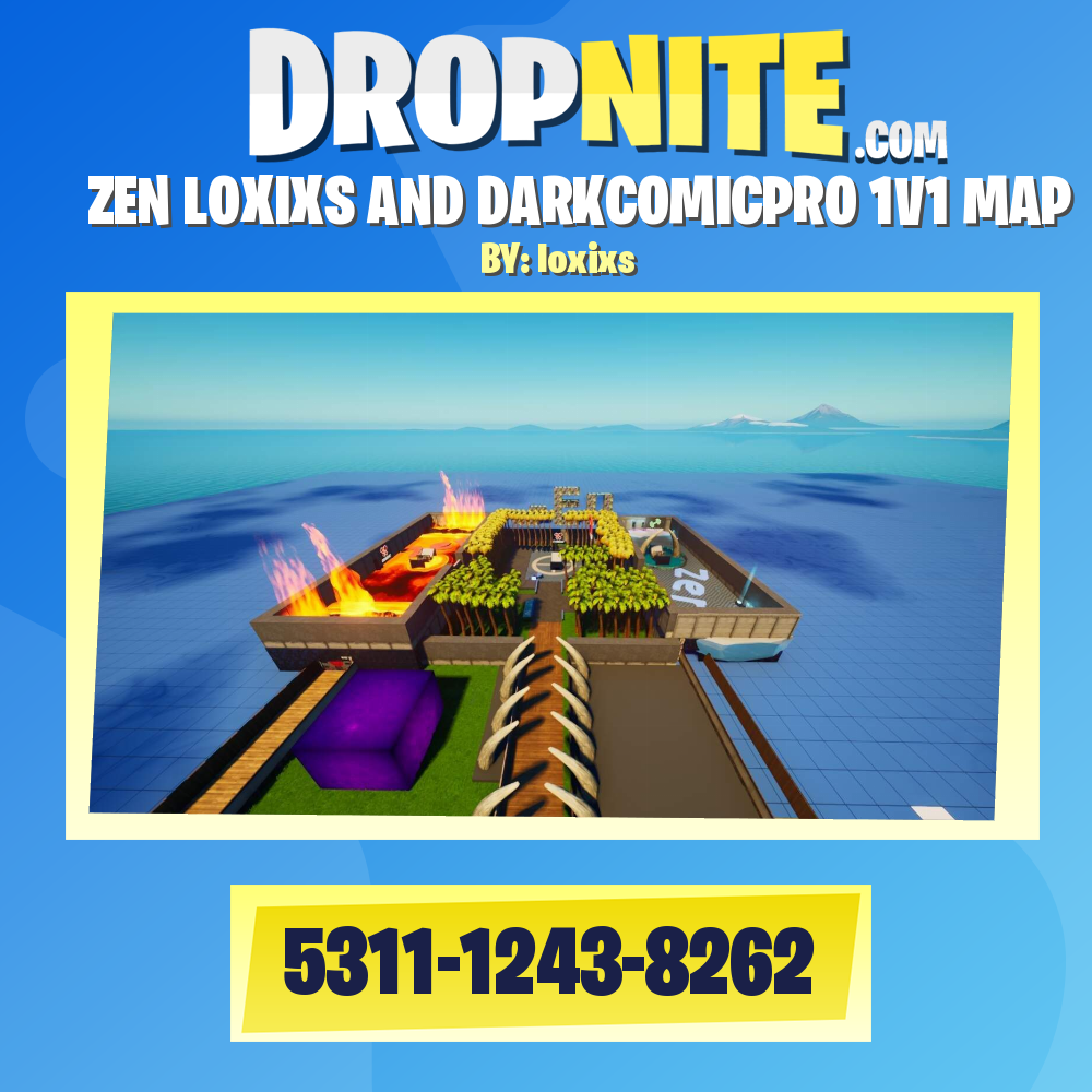 ZEN LOXIXS AND DARKCOMICPRO 1V1 MAP