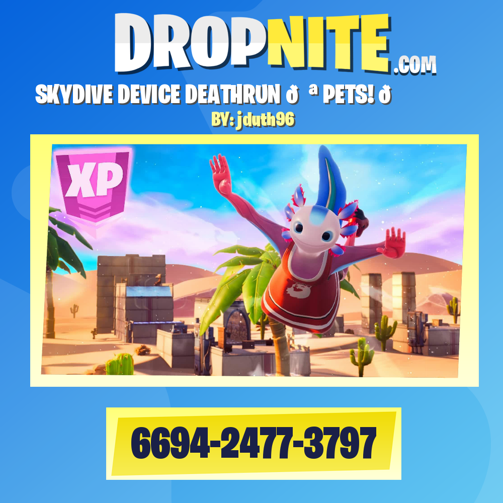 SKYDIVE DEVICE DEATHRUN 🌪 PETS! 🐍
