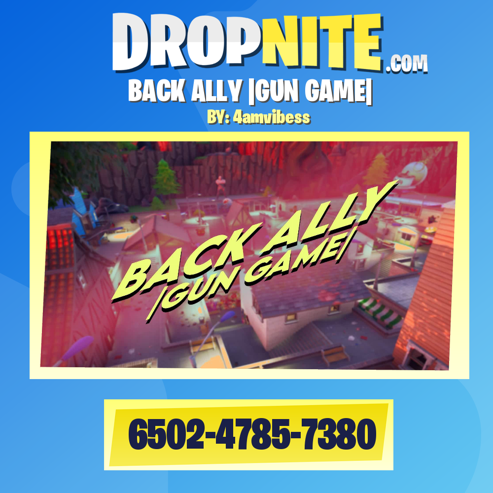 BACK ALLY |GUN GAME|