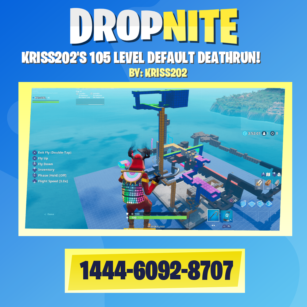 KRISS202'S 105 LEVEL DEFAULT DEATHRUN!