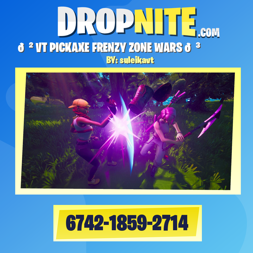 🌲 VT PICKAXE FRENZY ZONE WARS 🌳