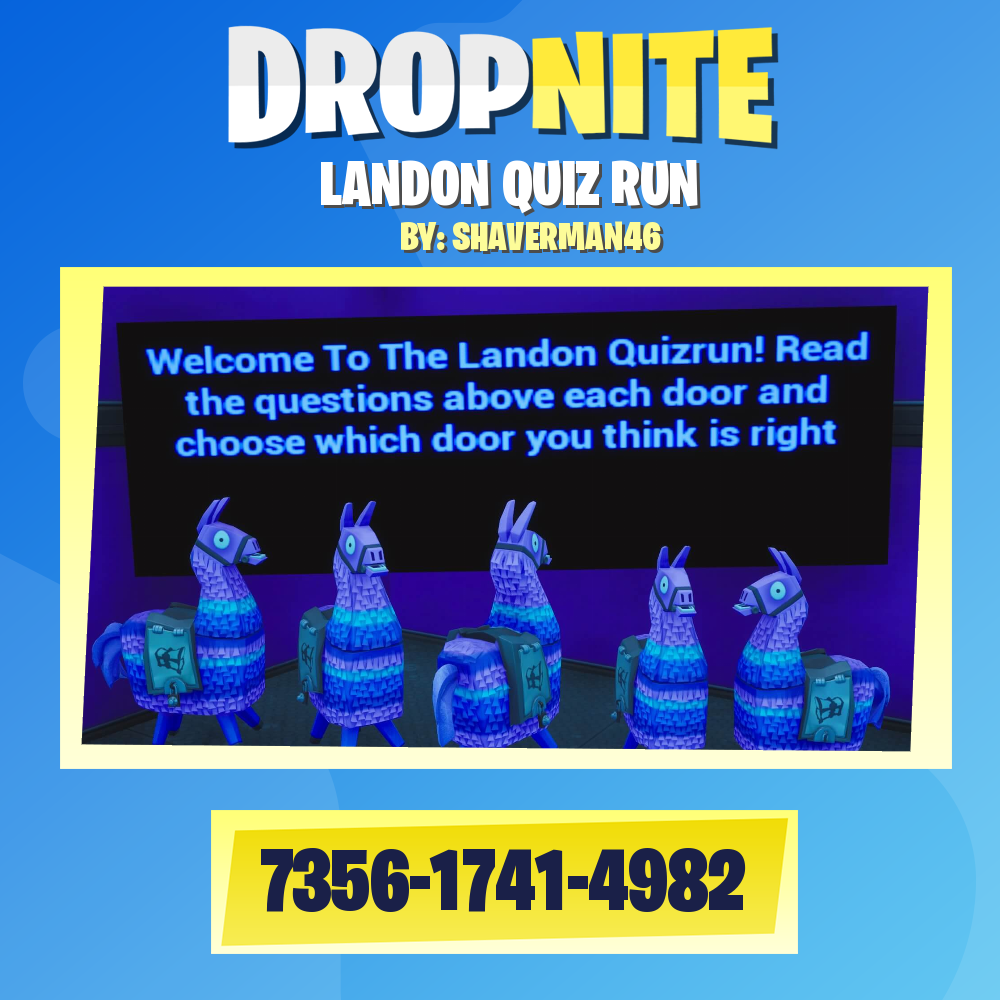 LANDON QUIZ RUN