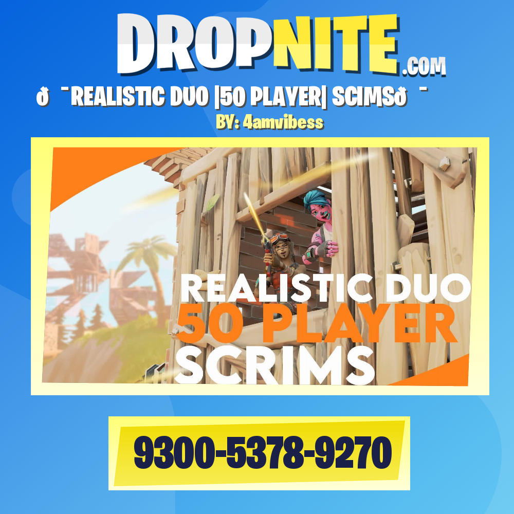 💯REALISTIC DUO |50 PLAYER| SCRIMS💯