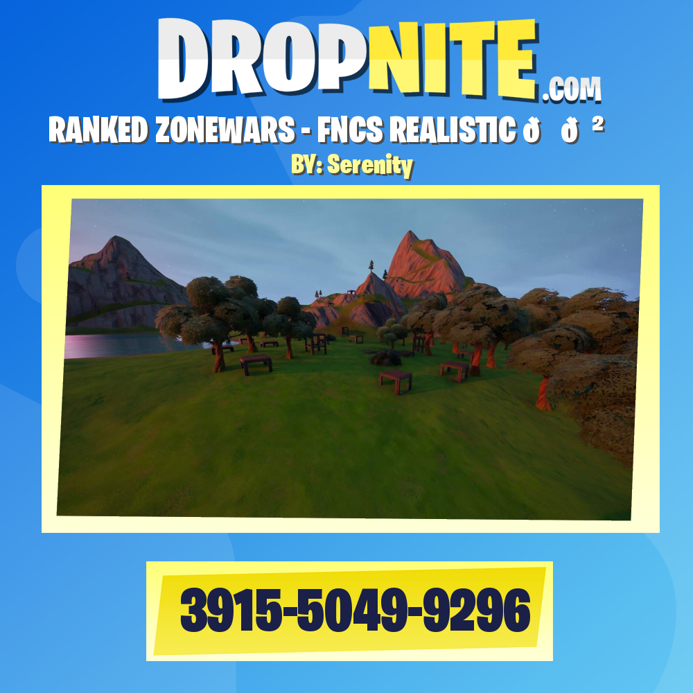 RANKED ZONEWARS - FNCS REALISTIC 🏆🌲