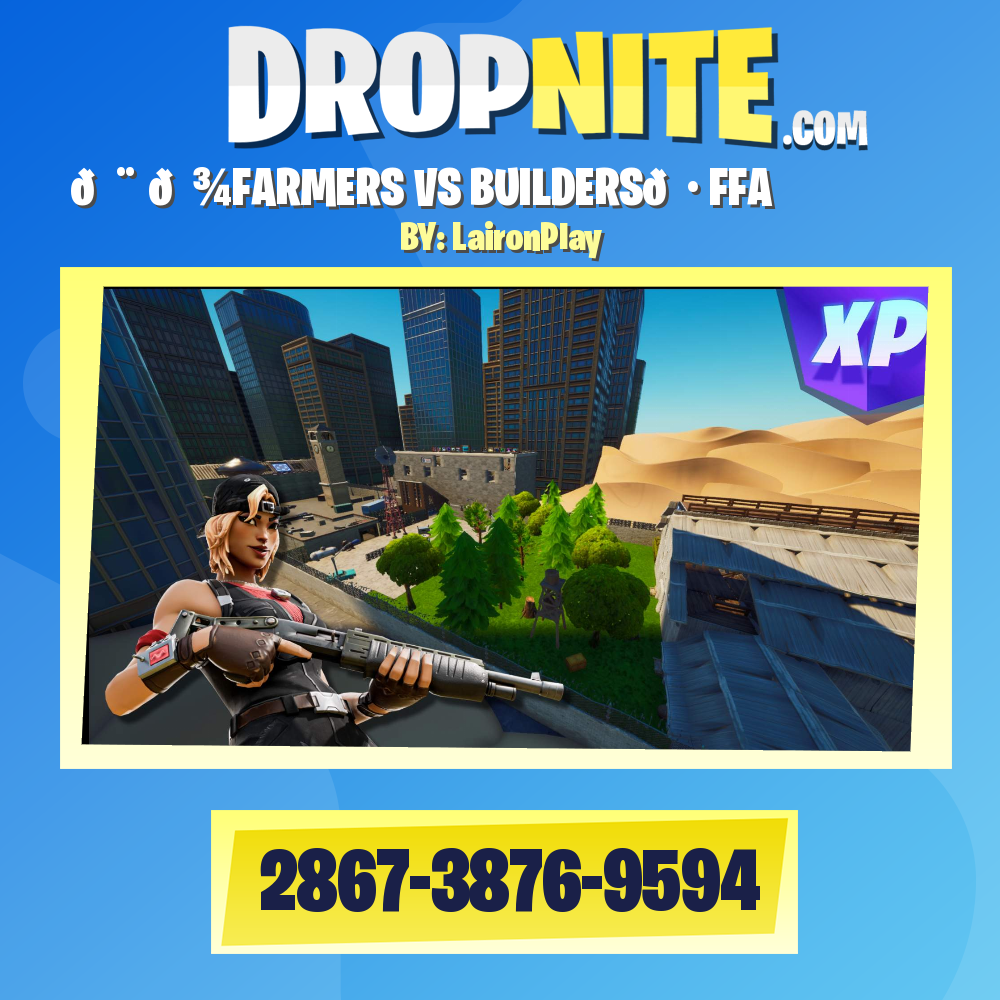 👨‍🌾FARMERS VS BUILDERS👷 FFA