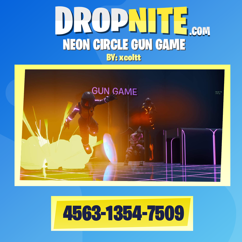 NEON CIRCLE GUN GAME
