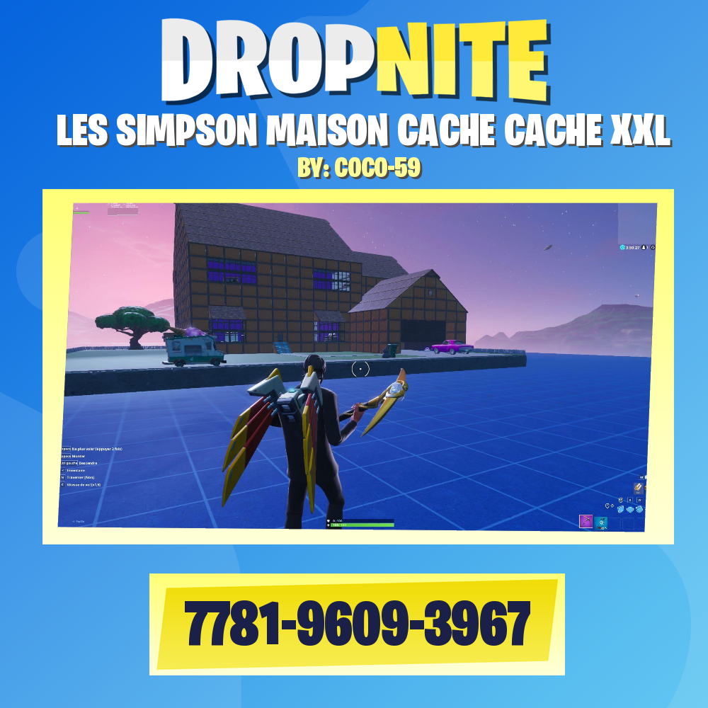 LES SIMPSON MAISON CACHE CACHE XXL