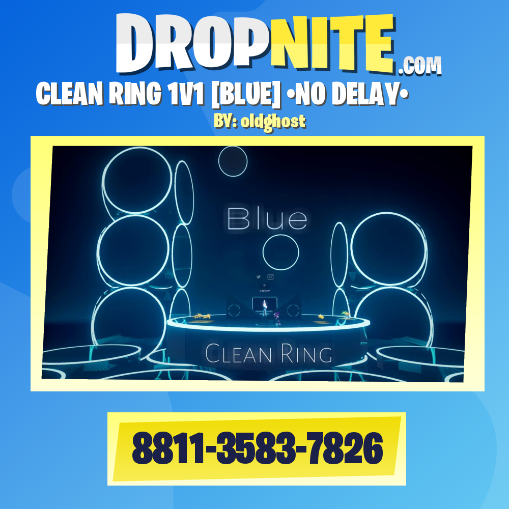 CLEAN RING 1V1 [BLUE] •NO DELAY•