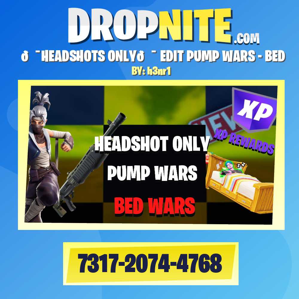 🎯HEADSHOTS ONLY🎯 EDIT PUMP WARS - BED