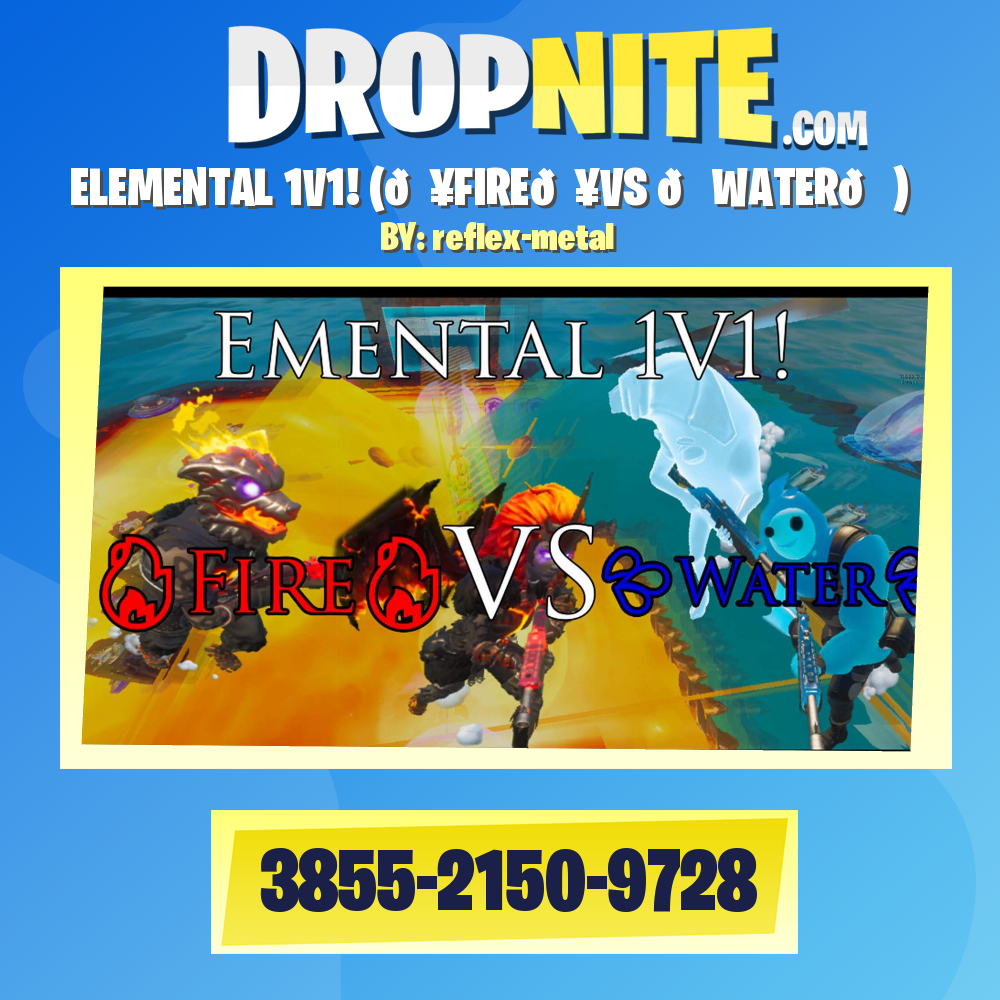ELEMENTAL 1V1! (🔥FIRE🔥VS 💦WATER💦)