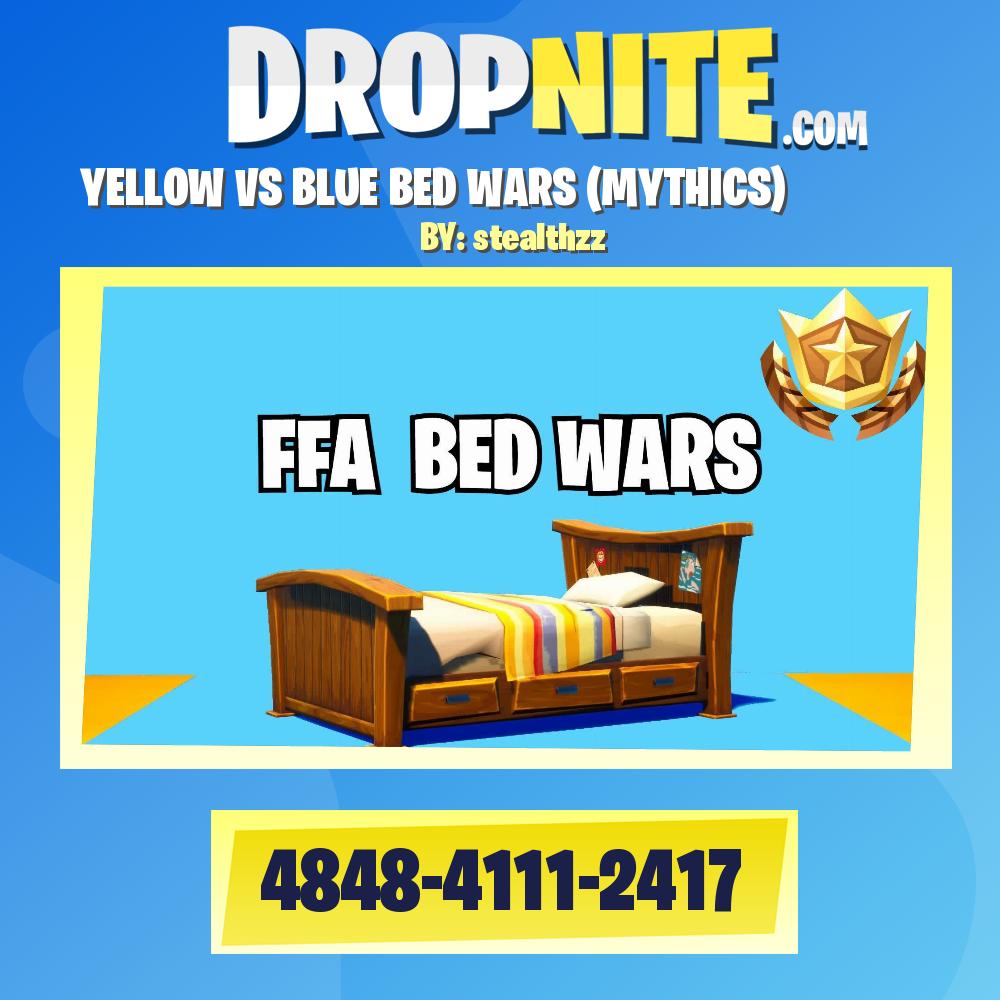✨YELLOW VS BLUE BED WARS (MYTHICS)✨