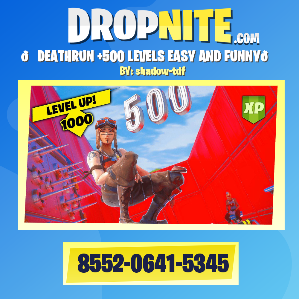 👑DEATHRUN +500 LEVELS EASY AND FUNNY👑