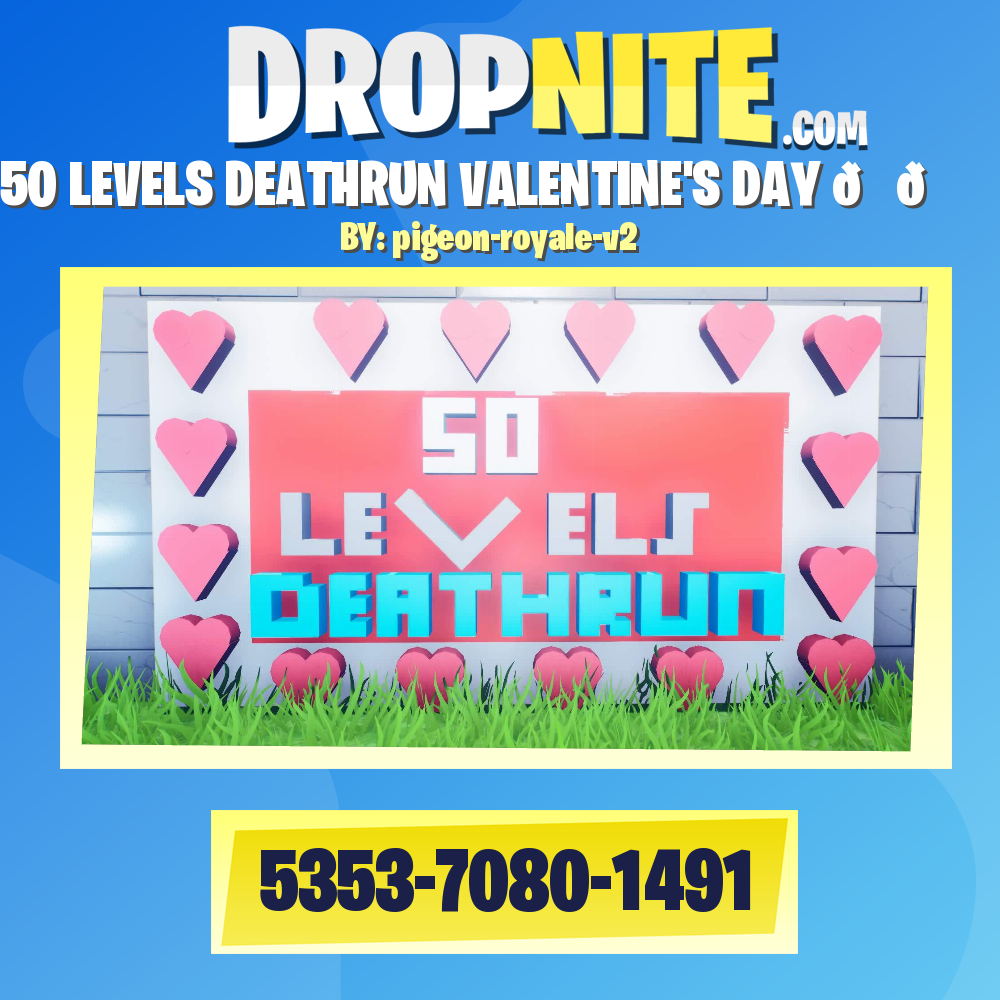 50 LEVELS DEATHRUN VALENTINE'S DAY 👑🏃‍