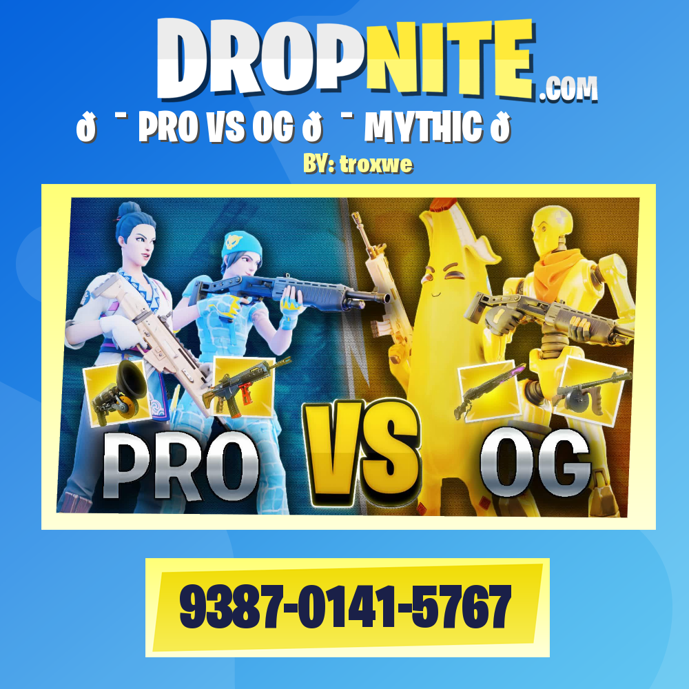 💯 PRO VS OG 💯 MYTHIC 🔝