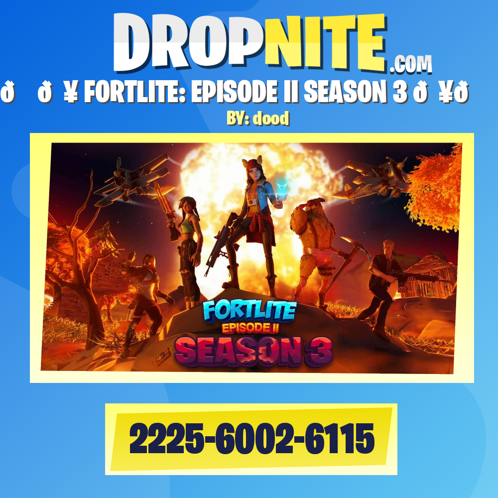 🏝️💥 FORTLITE: EPISODE II SEASON 3 💥🏝