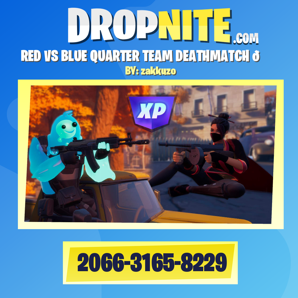 RED VS BLUE QUARTER TEAM DEATHMATCH 🏆✨