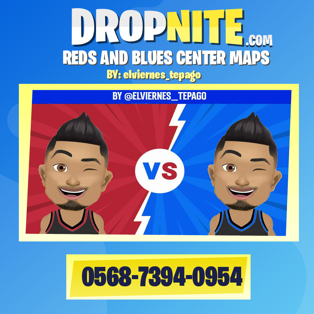 REDS AND BLUES CENTER MAPS