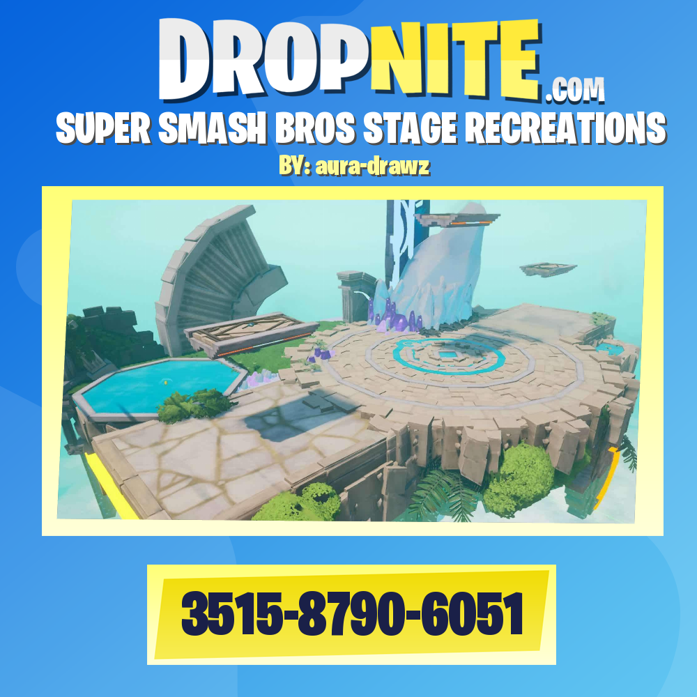 SUPER SMASH BROS STAGE RECREATIONS