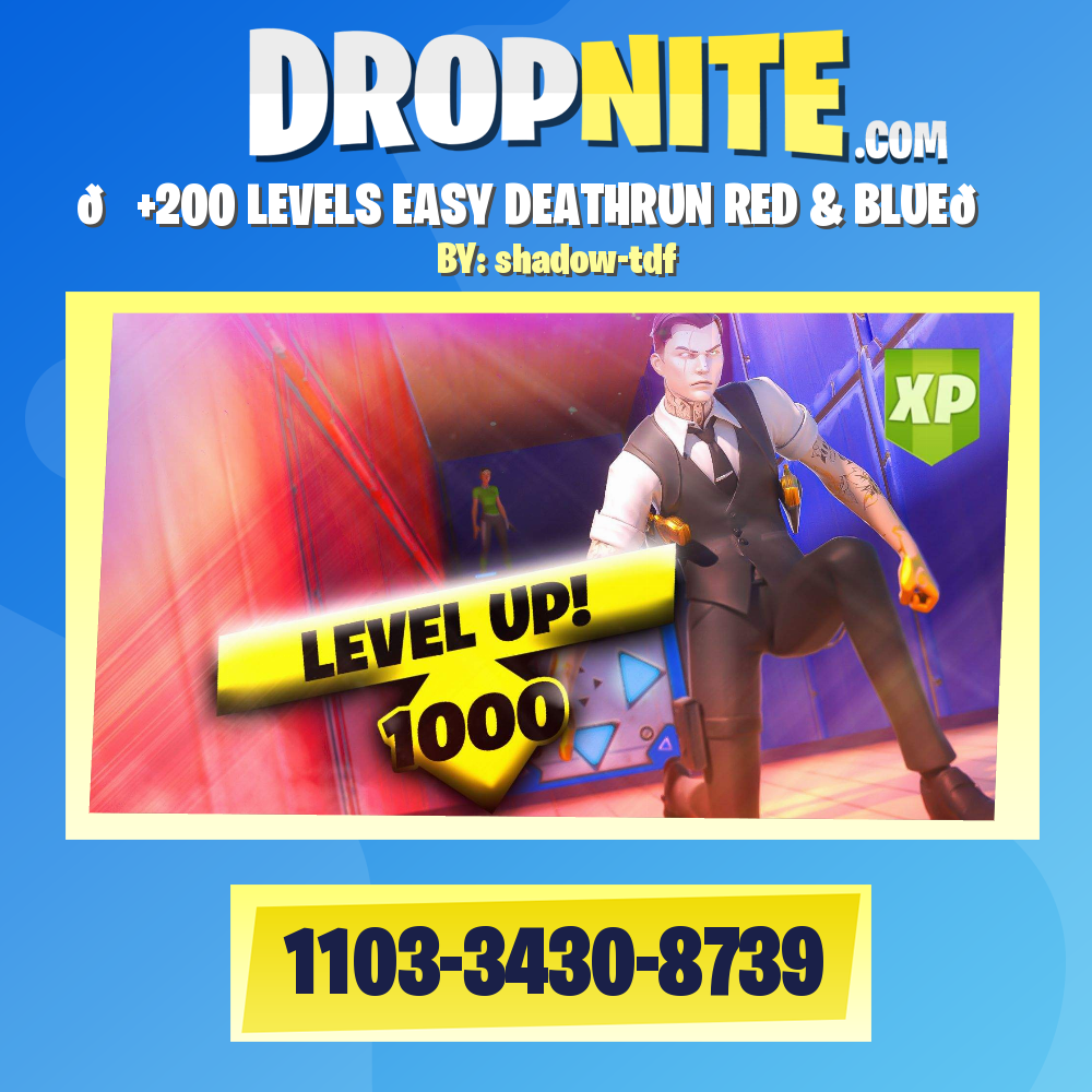 🏆+200 LEVELS EASY DEATHRUN RED & BLUE🏆