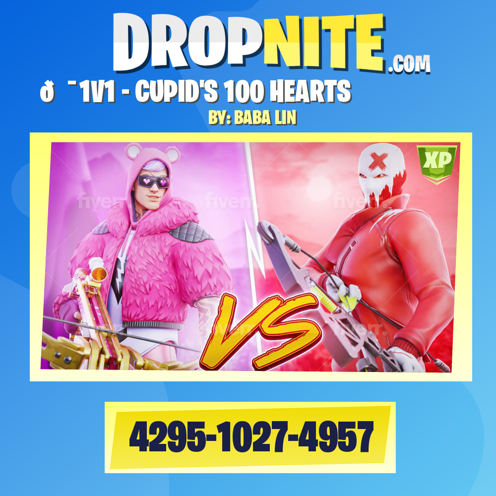 💯1V1 - CUPID'S 100 HEARTS❤️