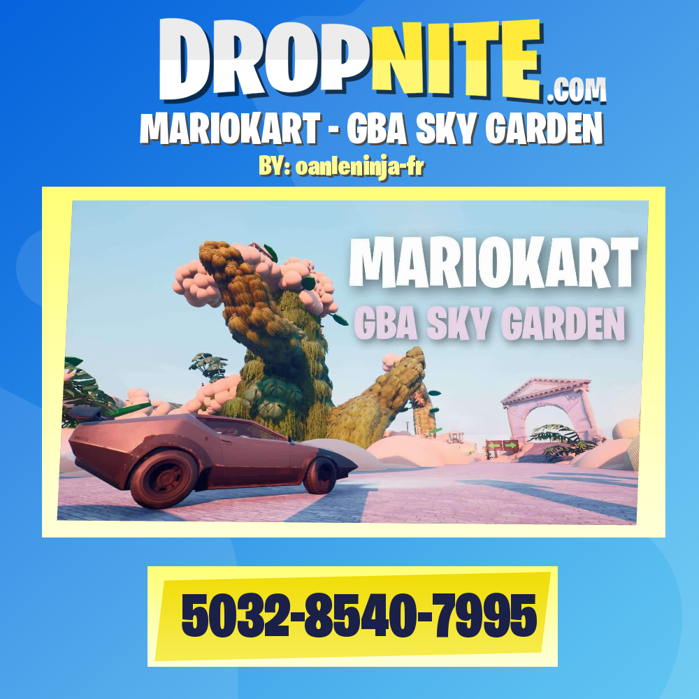 MARIOKART - GBA SKY GARDEN